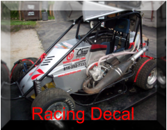 Racing Decal